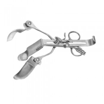 Alan-Parks Rectal Speculum With Fiber Optic Illumination Stainless Steel